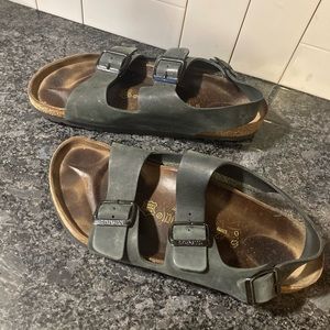 Birkenstock Milano leather sandals 42